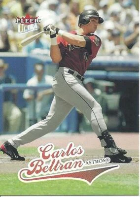 2004 Ultra Carlos Beltran 239 Astros - Image 1 of 2