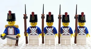 Pirates French Fusilier Infantry Napoleonic Wars made with real LEGO® Minifigure - Picture 1 of 5