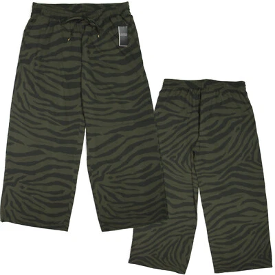 Pantalones ligeros de pierna ancha LAUREN Ralph Lauren - XL - NUEVOS - $165 - camuflaje tigre suelto Foto 1 de 4