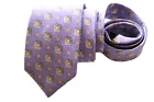 Robert Talbott Men's Tie Purple/Geometric Width: 3.25" Length: 59"
