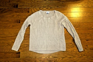 S ❤️ OLD NAVY SWEATER❤️ LONG SLEEVE CUTE Large Cable New - Picture 1 of 3