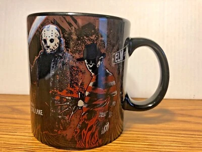 Taza Freddy Krueger Jason Jumbo Friday the 13th Pesadilla en Elm Street NUEVA Foto 1 de 4