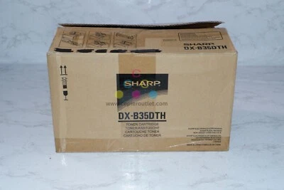 开箱原始设备制造商 Sharp DX-B350P 黑色碳粉盒 DX-B35DTH 同日发货 — 第 1/4 张图片