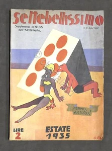Rivista Settebellissimo - Supplemento al N. 85 del Settebello - Estate 1935 - Imagen 1 de 1