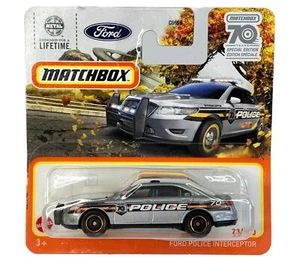 Matchbox 70 Years / Ford Police Interceptor 23/100 / Miniature Collector Mattel - Picture 1 of 11