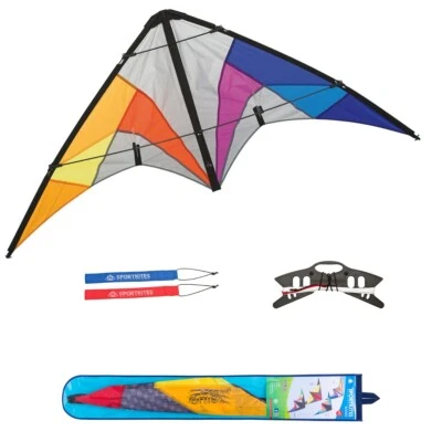 Lenkdrachen HQ Quickstep II Rainbow Allround Drachen Kinderdrachen Einsteiger - Bild 1 von 4