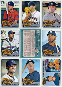 2014 Topps Heritage Houston Astros Complete Team Set Regular + Minors (25) - Picture 1 of 2