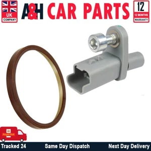 Sensor de velocidad trasero ABS + Anillo sensor ABS para Citroen C4 mk2 Picasso C4 mk2 Grand - Imagen 1 de 8