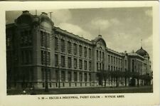1930s Buenos Aires Postcard Escuela Industrial School Paseo Colon Argentina