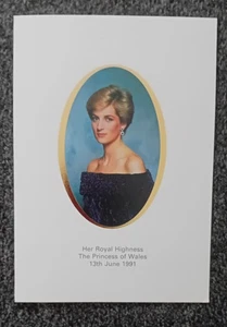 UK ROYALTY - LADY DIANA SPENCER COLOUR PROGRAMME (1991) - Picture 1 of 4