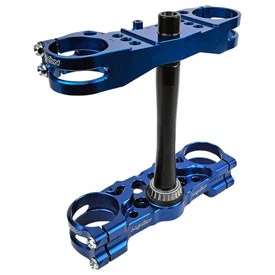 Juego de abrazaderas triple Luxon Gen3 23,5 mm azul desplazado para Yamaha YZ250FX 2015-2024 Foto 1 de 1