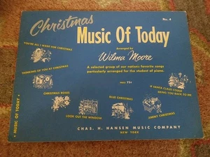 Weihnachtsmusik von heute, Nr. 4, Wilma Moore, 7 Klavierschülerlieder, Worte/Musik - Bild 1 von 3