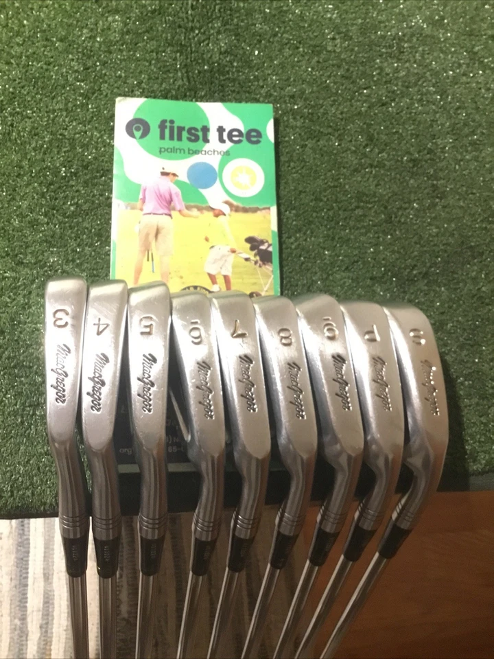 MacGregor Jack Nicklaus JNP Forged Irons Set (3-PW-SW)Regular Steel (-1/2”) VGC - Image 1 of 4