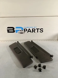 BMW E36 Convertible Sun Visor Set L/R W/ Caps 51168119073	51168119074 - Picture 1 of 20