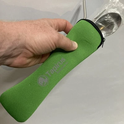 Tapirus Camp Utensils To Go | Juego portátil de 6 piezas de acero inoxidable con estuche Foto 1 de 4