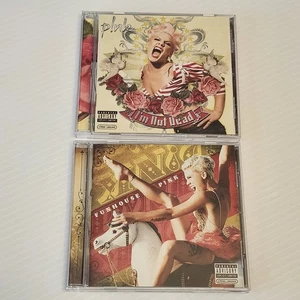 Pink Set of 2 CDs I'm Not Dead 2006 & Funhouse 2008 - Picture 1 of 4