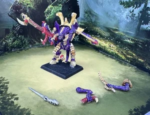 Warhammer 40k Tyranid Hive Tyrant Oldhammer Metal Figure - Picture 1 of 12