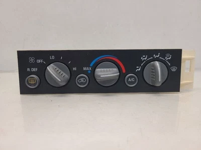 1996-00 Chevrolet Tahoe Temperature Control - Manual W/ AC W/ Rear Defrost - Image 1 of 4