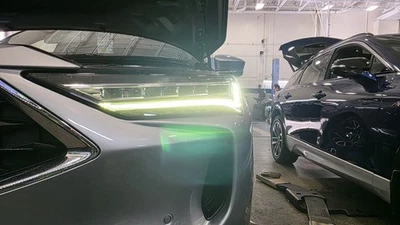 Conjunto de faro izquierdo 22-24 Acura MDX fabricante de equipos originales sin lente ahumada Foto 1 de 4