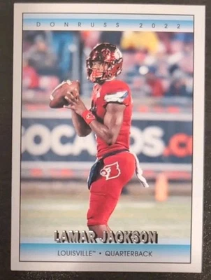 Lamar Jackson #20 2022 Panini Chronicles Draft Picks Donruss Pink Ravens - Image 1 of 3
