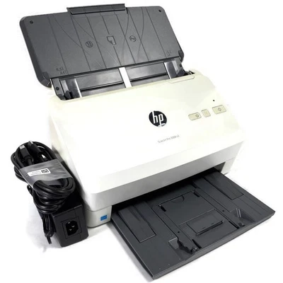 HP ScanJet Pro 3000 S3 Sheet-Fed Document Scanner w/ USB & A/C Adapter - Image 1 of 4