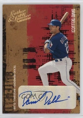2005 Donruss Leather & Lumber Auto /100 David Dellucci #36 Auto - Image 1 of 2
