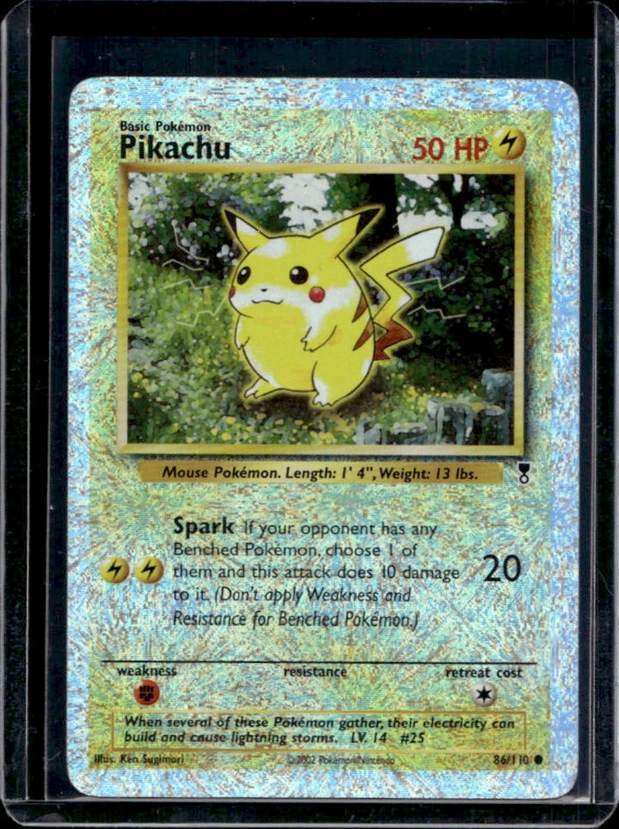 Pikachu Pokémon TCG Legendary Collection Individual Collectible