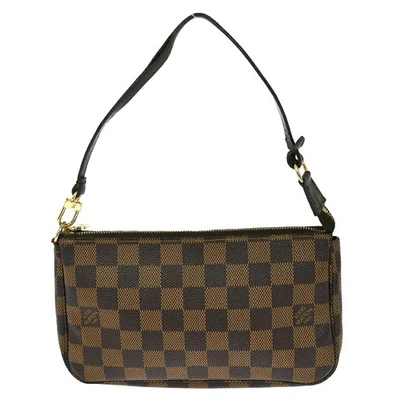 LOUIS VUITTON DAMIER POCHETTE ACCESSOIRES HANDBAG N51985 CA1008 YQ02848 - Image 1 of 4