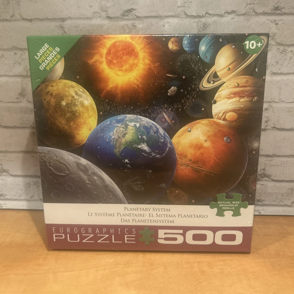 Rompecabezas Sistema Planetario 500 Piezas (Eurografía) Foto 1 de 4