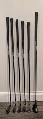 Top Flight 5HY Wood Hybrid 6-W Irons Golf Club Seniors Flex Graphite Shaft Right - Image 1 of 4