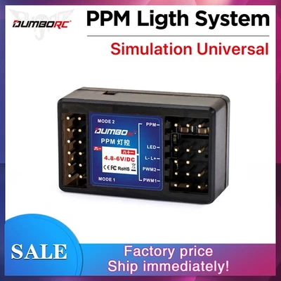 DUMBORC PPM Light System Lamp Control DC4.8-6V Compatible with Various LED Light - Bild 1 von 4