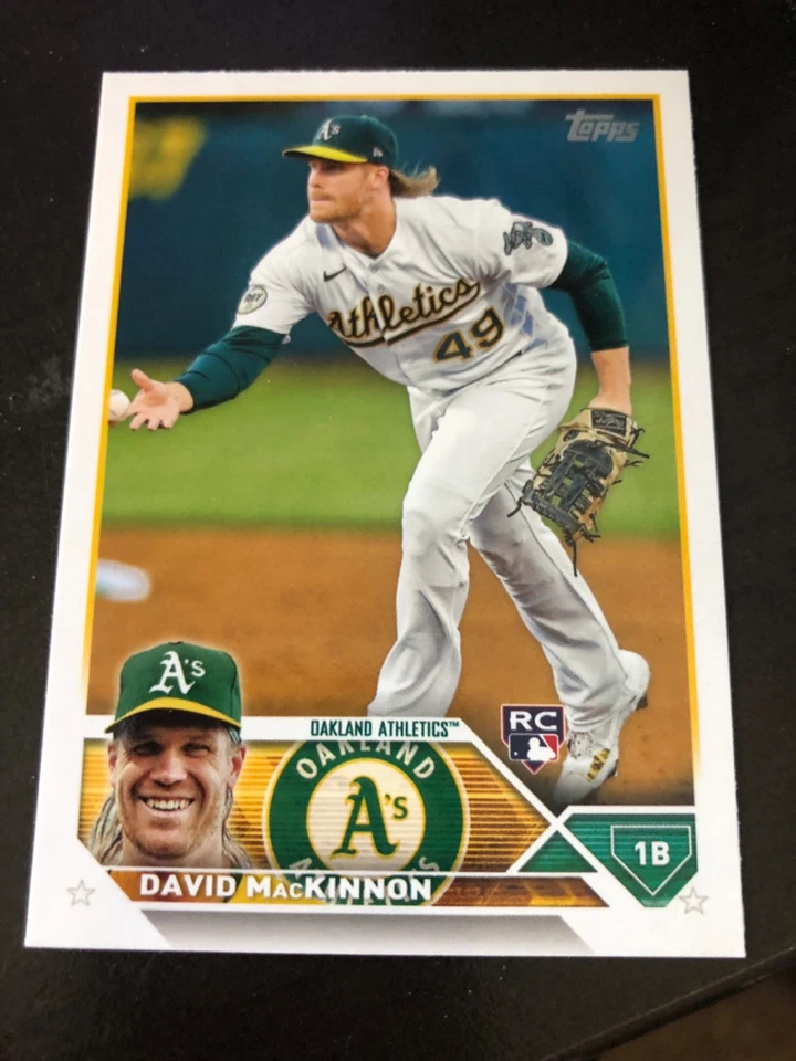 2023 Topps Series 1 - David MacKinnon #276 (RC) - Image 1 of 1