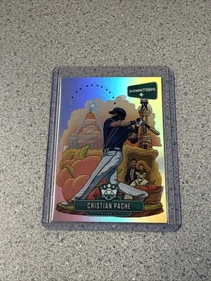 2021 Panini Diamond Kings Cristian Pache Downtown Case Hit SSP  - Image 1 of 2