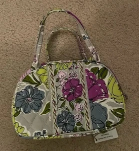 VERA BRADLEY Three to Get Ready Triple Compartment Cosmetic Case- Watercolor EUC - Picture 1 of 4