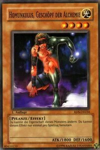 Yu-Gi-Oh 3x Homunkulus, Geschöpf der Alchemie - - - RDS - Bild 1 von 1