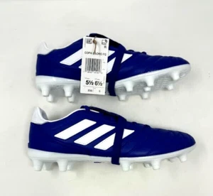 ADIDAS ' COPA GLORO FG ' UNISEX FIRM GROUND SOCCER CLEATS ' BL/WHT ' M5.5/ W6.5 - Picture 1 of 6