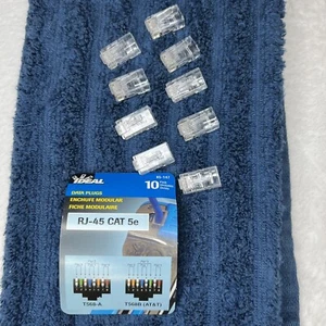 Ideal 85-147 CAT5e RJ-45 8P8C Modular Data Plugs -10/Pack - Picture 1 of 6