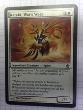 Mtg Magic the Gathering Saviors of Kamigawa Kataki, War's Wage