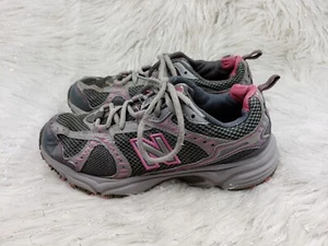 NEW BALANCE 461 All Terrain Gray Pink Athletic Sneakers Size US 7 B EUR 37.5 - Picture 1 of 6