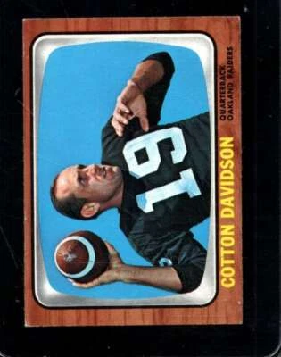 1966 TOPPS #109 COTTON DAVIDSON VGEX RAIDERS *AZ6914 - Image 1 of 2
