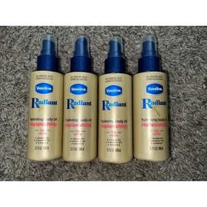 4 Vaseline Radiant X Replenishing Hydrating Body Oil 3.7 OZ - Picture 1 of 2