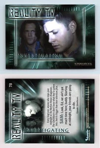 Investigating #78 Supernatural Season 3 Inkworks 2008 Trading Card - Picture 1 of 1