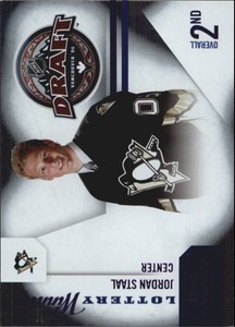 2010-11 Playoff Contenders Lottery Winners Purple Hockey Card #9 Jordan Staal