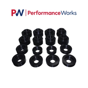 Energy Suspension 4.4124G Conjunto de montaje de cuerpo negro, poliuretano de rendimiento negro - Imagen 1 de 10