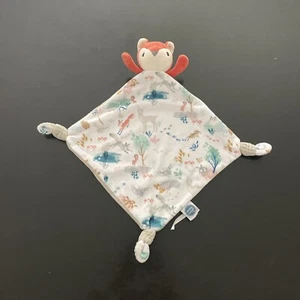 Mary Meyer Orange Fox Baby Lovey Blanket Toy Plush Woodland Deer Fox Animals - Picture 1 of 7