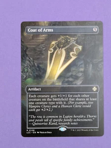 MTG Magic: The Lost Caverns of Ixalan Commander: Coat of Arms Rare #0108 - Picture 1 of 2