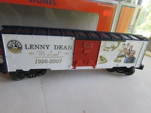 Lionel 6-39299 Lenny Dean Commemorative Box Car in original box - Picture 1 of 10