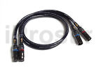 Neotech NEMOI-3220 Rectangular Analog Interconnect XLR Audio Cable 1.5 m pair