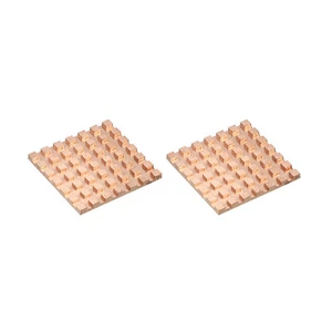 2Stk Kühlkörper Kit Reine Kupfer 30x30x2mm für Chip MOS Speicher Wärmeableitung - Bild 1 von 5
