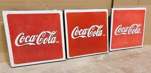 Mesa de metal Coca Cola Top-Mexicano-Restaurante Bar-30x30-De colección-Individuales - Imagen 1 de 8
